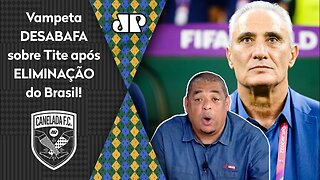 "MERMÃO, É NA GOELA! A REAL é que o TITE..." Vampeta DESABAFA após Brasil ser ELIMINADO da Copa!