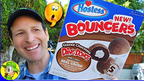 Hostess® 🧁 GLAZED CHOCOLATE DING DONGS® BOUNCERS™ Review 🍫⚫⛹️‍♂️ ⎮ Peep THIS Out! 🕵️‍♂️