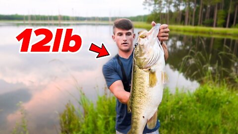 Catching My BIGGEST Bass EVER