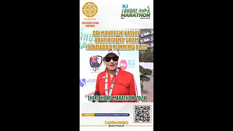 Dr. Mahreen's Journey at Lahore Marathon 2024 | Sports Eye Exclusive Reel