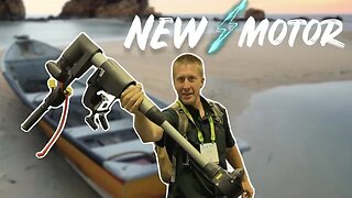 Futuristic Lightweight Electric Kayak Motor & Outboard Kicker! - THRUSTME