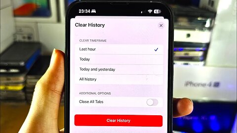 ANY iPhone How To Delete Safari History!