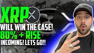 🤑 XRP (RIPPLE) WILL WIN THE CASE! 80% + RISE INCOMING! LET'S GO | WHALES BUYING UP XRP BIG TIME 🤑