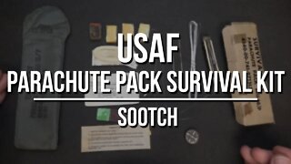 USAF Parachute Pack Survival Kit