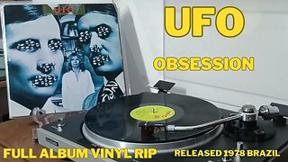 UFO - Obsession - FULL ALBUM VINYL RIP - RELEASED 1978 - BRAZIL