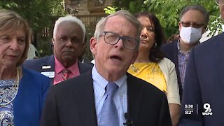 DeWine visits African American Chamber vax site, touts 45% jump in vaccination rate