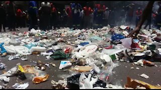SOUTH AFRICA - Johannesburg - Tshwane municipal workers and Samwu Salary Increase Strike (Video) (bKh)