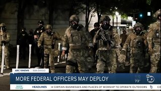 More federal officers may deploy