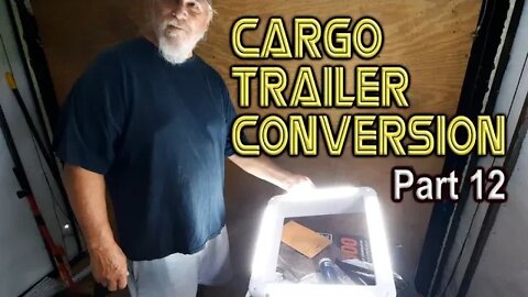 cargo trailer conversion part 12 more insulation work