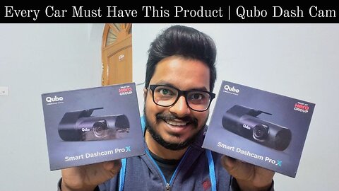Qubo Car Dash Cam Pro X | Best Budget Cam | Only Rs 3410 | Aaj Ki Date Mae Dash Cam Bhut Jaruri Hai😧
