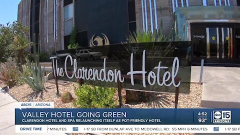 Clarendon Hotel and Spa relaunches as pot-friendly hotel