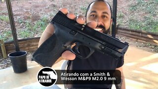 Atirando com a Smith & Wesson M&P9 M2.0 9 mm