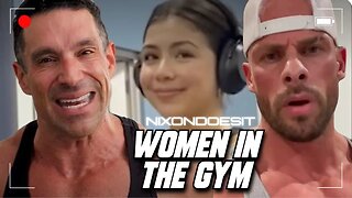 Women have taken over gyms (@thejoeyswoll @gregdoucette)