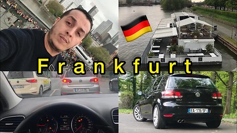 Frankfurt germany جولة معي بجسر العشاق بفرانكفورت