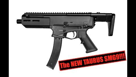 The NEW Taurus SMG9 9mm SUBGUN!!! The newest addition to Taurus subgun lineup: SMT9, SMT40, CTT40