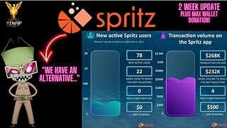 Drip Network Spritz buy back updates and our off ramp solution