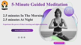5-Minute Guided Meditation - Mindfulness Meditation
