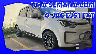 Rodei uma semana com o JAC EJS1 EXT