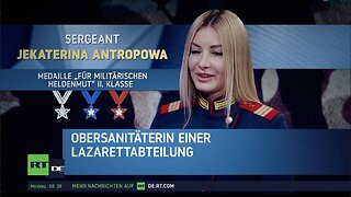 Helden der militärischen Sonderoperation: Obersanitäterin Jekaterina Antropowa