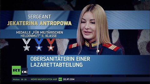 Helden der militärischen Sonderoperation: Obersanitäterin Jekaterina Antropowa