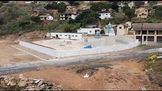 Progress made at the Umhlatuzana temple rebuild