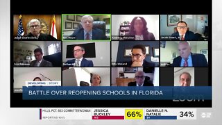 Florida Education Association school re-opening lawsuit case continues after failed mediation