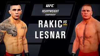 EA Sports UFC 4 Gameplay Brock Lesnar vs Aleksandar Rakic