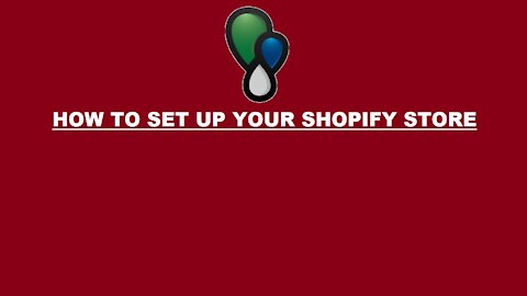 How to Set up your SHOPIFY STORE