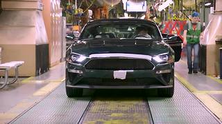 First 2019 Mustang Bullitt roles off the assembly line