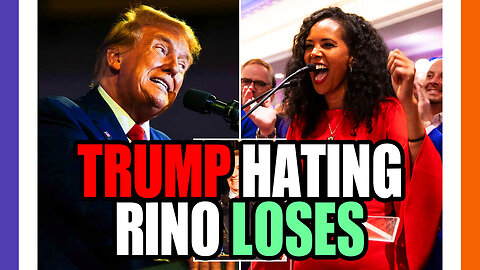 Trump Hating RINO Zionist Loses