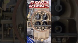 Classic Holley 750 CFM Carburetor in Action! #shorts