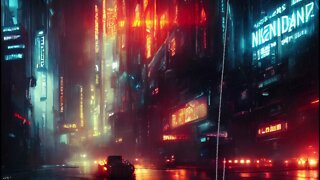 Futuristic City Atmosphere | Bladerunner | Cyberpunk | 1 hour 🦿