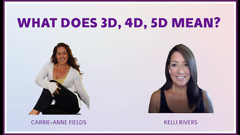 WHAT IS 3D, 4D, AND 5D?