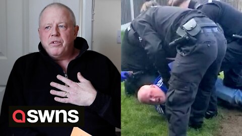 *INTERVIEW* Six cops violently detain terminally man for MOONING HIS BUM at speed camera