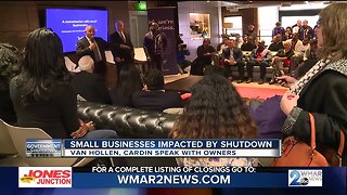 Small businesses feeling impact of government shutdown