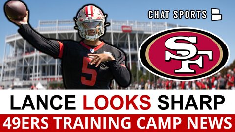 49ers Training Camp News: Trey Lance Looks SHARP & In Control On Day 1