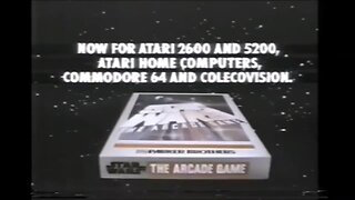 1984 Star Wars The Arcade Game Atari Commodore Colecovision Commercial