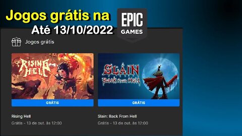 Jogos Gratis na Epic Games: Rising Hell; Slain: Back From Hell