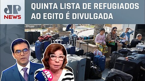 Brasileiros não estão autorizados a sair de Gaza; Dora Kramer e Cristiano Vilela comentam