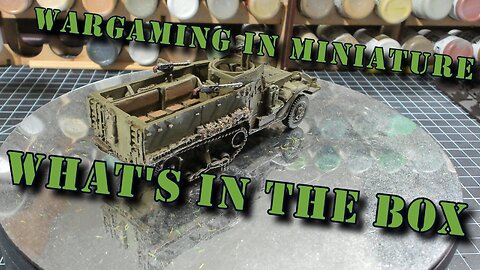 🔴 What's in the Box ☺ West Wind 28mm WW2 Berlin or Bust US M3 Halftrack