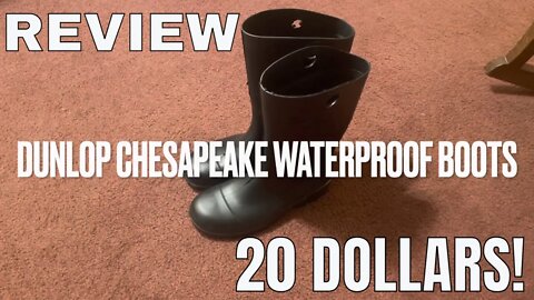 Dunlop Chesapeake Waterproof Boots review