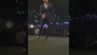 CONOR MCGREGOR DOES THE ALI SHUFFLE 1080p