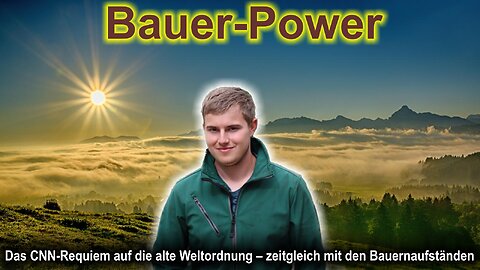 Bauer–Power! Der Bauern Not ist unser Tod! Die Entscheidung leben oder sterben rückt näher