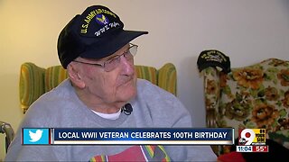 Hamilton Air Force veteran celebrates 100th birthday