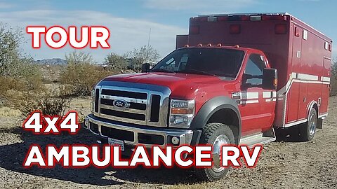 Ambulance Conversion Tour | 2010 Ford F450 4 x 4 6.4 Powerstroke Diesel | Dashcam Giveaway