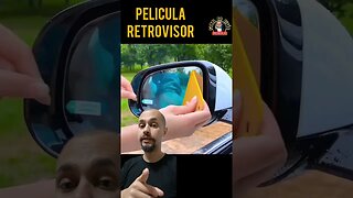 PELÍCULA DE RETROVISOR!! #shorts