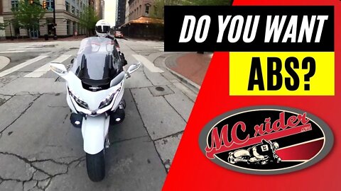 Do you even want ABS on your motorcycle?