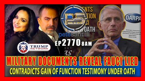 EP 2770-AM MILITARY DOCUMENTS REVEAL FAUCI LIED ABOUT GAIN OF FUNCTION