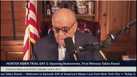America's Mayor Live (E422): Hunter Biden Trial Day 2—Opening Statements, First Witness Takes Stand