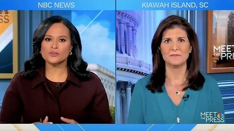 Nikki Haley on Meet The Press: "What happened to Israel could happen here in America" (FULL)